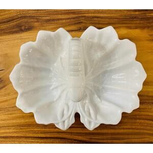 Vintage 1978 Lobster‎ and Shell Ceramic Serving Bowl | Signed Rose Titary
